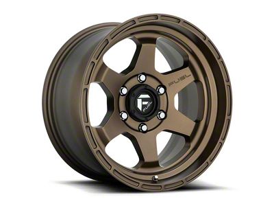 Fuel Wheels Shok Matte Bronze 6-Lug Wheel; 18x9; 20mm Offset (04-15 Titan)