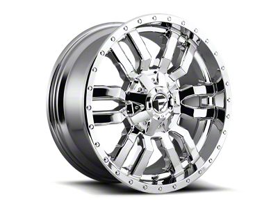 Fuel Wheels Sledge Chrome 6-Lug Wheel; 20x9; 20mm Offset (04-15 Titan)