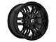 Fuel Wheels Sledge Gloss Black Milled 6-Lug Wheel; 20x10; -19mm Offset (04-15 Titan)