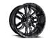 Fuel Wheels Sledge Gloss Black Milled 6-Lug Wheel; 20x9; 19mm Offset (04-15 Titan)