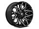 Fuel Wheels Twitch Gloss Black Milled 6-Lug Wheel; 20x9; 1mm Offset (04-15 Titan)