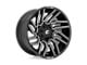 Fuel Wheels Typhoon Gloss Black Milled 6-Lug Wheel; 20x10; -18mm Offset (04-15 Titan)