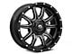 Fuel Wheels Vandal Gloss Black Milled 6-Lug Wheel; 20x9; 1mm Offset (04-15 Titan)