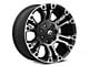 Fuel Wheels Vapor Matte Black with Gray Tint 6-Lug Wheel; 18x9; -13mm Offset (04-15 Titan)