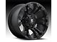 Fuel Wheels Vapor Matte Black 6-Lug Wheel; 18x9; -13mm Offset (04-15 Titan)