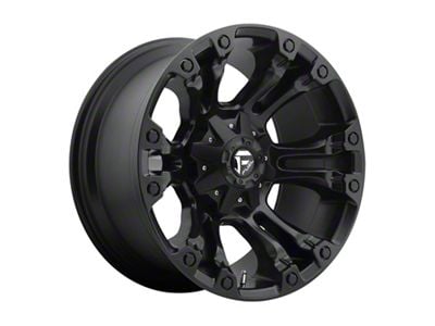 Fuel Wheels Vapor Matte Black 6-Lug Wheel; 18x9; 1mm Offset (04-15 Titan)