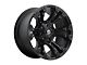 Fuel Wheels Vapor Matte Black 6-Lug Wheel; 18x9; 1mm Offset (04-15 Titan)