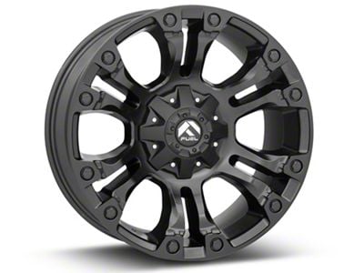 Fuel Wheels Vapor Matte Black 6-Lug Wheel; 20x9; 1mm Offset (04-15 Titan)