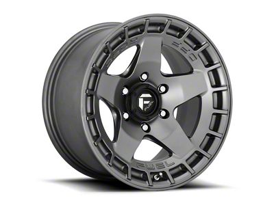 Fuel Wheels Warp Matte Gunmetal 6-Lug Wheel; 20x9; 1mm Offset (04-15 Titan)