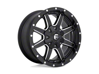 Fuel Wheels Maverick Matte Black Milled 6-Lug Wheel; 17x8.5; 25mm Offset (05-21 Frontier)