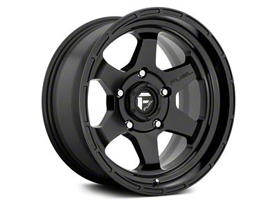 Fuel Wheels Shok Matte Black 6-Lug Wheel; 17x9; 1mm Offset (05-21 Frontier)