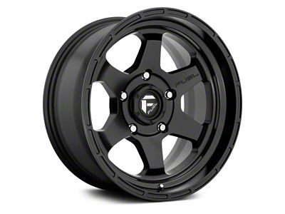 Fuel Wheels Shok Matte Black 6-Lug Wheel; 18x9; 1mm Offset (05-21 Frontier)