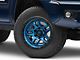 Fuel Wheels Ammo Gloss Blue with Black Bead Ring 6-Lug Wheel; 17x9; -12mm Offset (05-15 Tacoma)