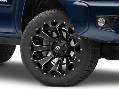 Fuel Wheels Assault Matte Black Milled 6-Lug Wheel; 20x9; 19mm Offset (05-15 Tacoma)