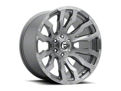 Fuel Wheels Blitz Brushed Gunmetal 6-Lug Wheel; 18x9; 1mm Offset (05-15 Tacoma)