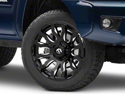 Fuel Wheels Blitz Gloss Black Milled 6-Lug Wheel; 20x9; 20mm Offset (05-15 Tacoma)