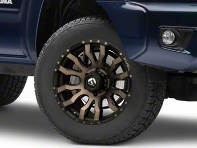 Fuel Wheels Blitz Matte Black Double Dark Tint 6-Lug Wheel; 18x9; -12mm Offset (05-15 Tacoma)