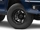 Fuel Wheels Block Matte Black with Black Ring 6-Lug Wheel; 18x9; 1mm Offset (05-15 Tacoma)