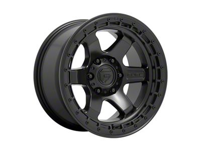 Fuel Wheels Block Matte Black 6-Lug Wheel; 18x9; 20mm Offset (05-15 Tacoma)