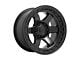 Fuel Wheels Block Matte Black 6-Lug Wheel; 18x9; 20mm Offset (05-15 Tacoma)