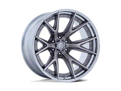 Fuel Wheels Catalyst Platinum with Chrome Lip 6-Lug Wheel; 20x9; 20mm Offset (05-15 Tacoma)
