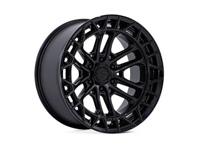 Fuel Wheels Celsius Matte Black with Gloss Black Lip 6-Lug Wheel; 17x9; -12mm Offset (05-15 Tacoma)