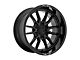 Fuel Wheels Clash Gloss Black 6-Lug Wheel; 17x9; 1mm Offset (05-15 Tacoma)