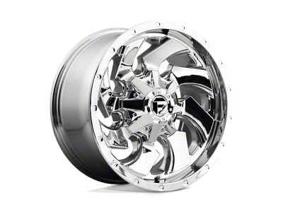 Fuel Wheels Cleaver Chrome 6-Lug Wheel; 22x12; -44mm Offset (05-15 Tacoma)