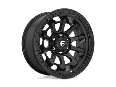 Fuel Wheels Covert Matte Black 6-Lug Wheel; 16x8; 1mm Offset (05-15 Tacoma)