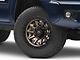 Fuel Wheels Covert Matte Bronze with Black Bead Ring 6-Lug Wheel; 17x9; -12mm Offset (05-15 Tacoma)