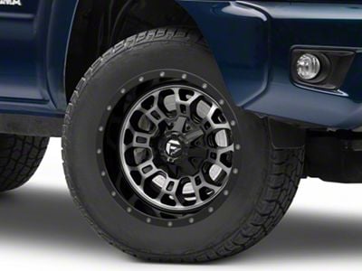 Fuel Wheels Crush Gloss Machined Double Dark Tint 6-Lug Wheel; 18x9; 19mm Offset (05-15 Tacoma)