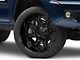 Fuel Wheels Darkstar Matte Black with Gloss Black Lip 6-Lug Wheel; 22x9; 1mm Offset (05-15 Tacoma)