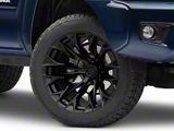 Fuel Wheels Flame Blackout 6-Lug Wheel; 20x10; -18mm Offset (05-15 Tacoma)