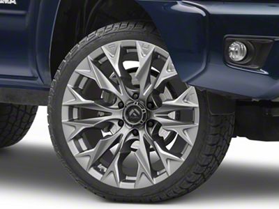 Fuel Wheels Flame Platinum 6-Lug Wheel; 22x10; -18mm Offset (05-15 Tacoma)