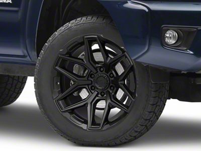 Fuel Wheels Flux Blackout 6-Lug Wheel; 20x10; -18mm Offset (05-15 Tacoma)