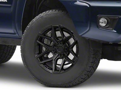 Fuel Wheels Fusion Forged Flux Gloss Black 6-Lug Wheel; 17x9; -12mm Offset (05-15 Tacoma)