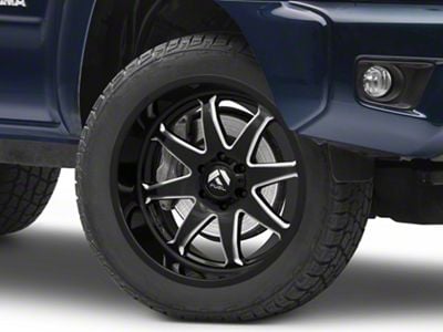 Fuel Wheels Hammer Gloss Black Milled 6-Lug Wheel; 20x10; -18mm Offset (05-15 Tacoma)