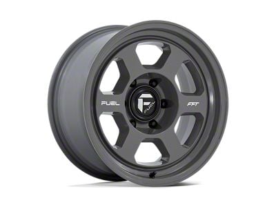 Fuel Wheels Hype Battleship Gray 6-Lug Wheel; 18x8.5; -10mm Offset (05-15 Tacoma)