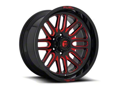 Fuel Wheels Ignite Gloss Black Red Tinted 6-Lug Wheel; 20x9; 19mm Offset (05-15 Tacoma)