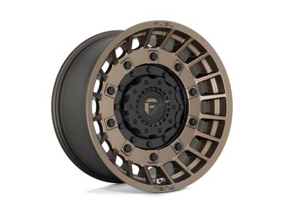 Fuel Wheels Militia Matte Bronze and Black 6-Lug Wheel; 20x9; 1mm Offset (05-15 Tacoma)