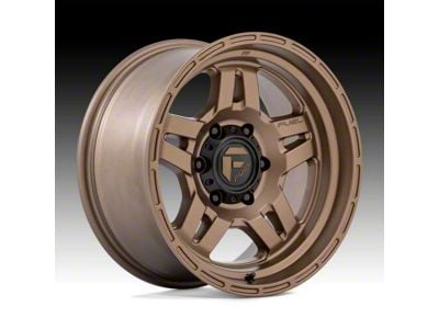 Fuel Wheels Oxide Matte Bronze 6-Lug Wheel; 17x8.5; -10mm Offset (05-15 Tacoma)