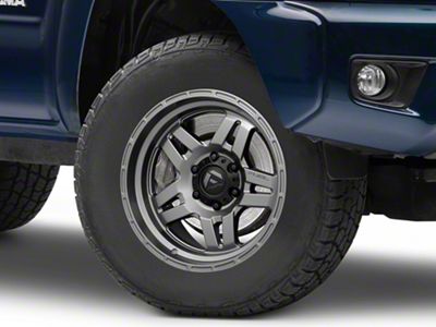 Fuel Wheels Oxide Matte Gunmetal 6-Lug Wheel; 17x9; -38mm Offset (05-15 Tacoma)