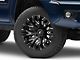 Fuel Wheels Quake Gloss Black Milled 6-Lug Wheel; 18x9; 1mm Offset (05-15 Tacoma)