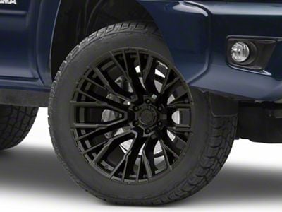 Fuel Wheels Rebar Blackout 6-Lug Wheel; 20x9; 1mm Offset (05-15 Tacoma)