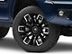 Fuel Wheels Rebar Gloss Black Milled 6-Lug Wheel; 20x9; 1mm Offset (05-15 Tacoma)