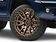Fuel Wheels Rebel Matte Bronze with Black Bead Ring 6-Lug Wheel; 22x9; 20mm Offset (05-15 Tacoma)