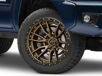 Fuel Wheels Rebel Matte Bronze 6-Lug Wheel; 20x9; 20mm Offset (05-15 Tacoma)