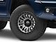 Fuel Wheels Rincon Matte Gunmetal with Matte Black Lip 6-Lug Wheel; 17x9; 1mm Offset (05-15 Tacoma)