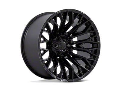 Fuel Wheels Strike Blackout 6-Lug Wheel; 22x12; -44mm Offset (05-15 Tacoma)