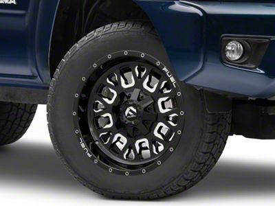 Fuel Wheels Stroke Gloss Black Milled 6-Lug Wheel; 18x9; 19mm Offset (05-15 Tacoma)